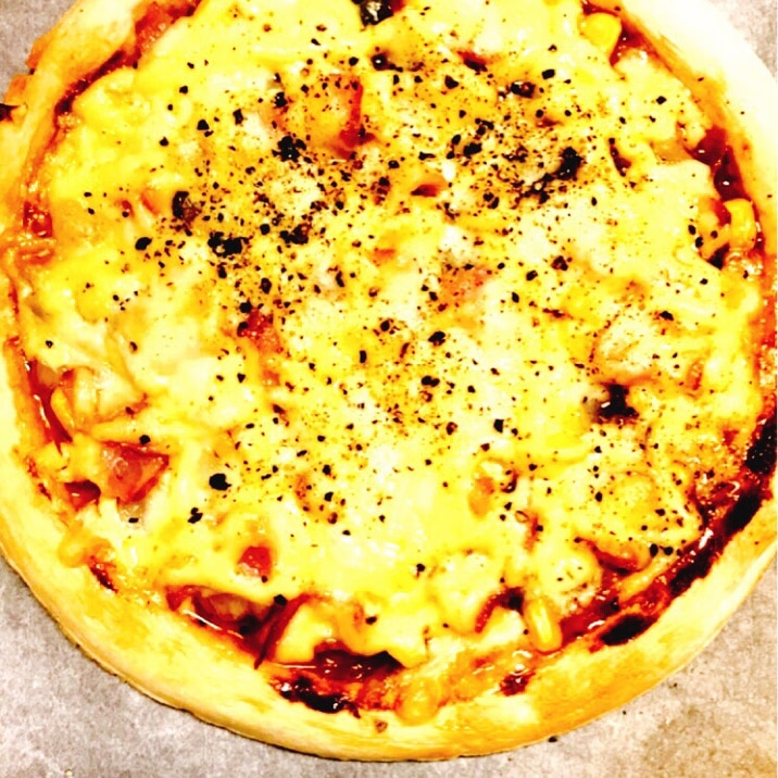 ピザーラ風 ネギベエピザ 151円 レシピ 作り方 By 業スー太朗 楽天レシピ